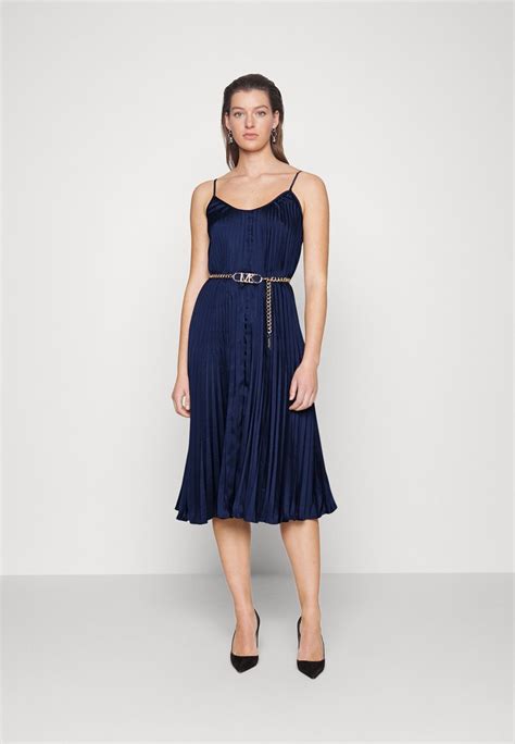 michael kors dresses blue|michael kors formal dresses.